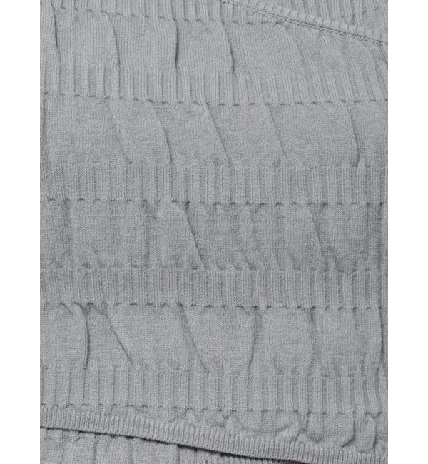 EMODA「シャーリングクロスニット」|ニット・セーター|