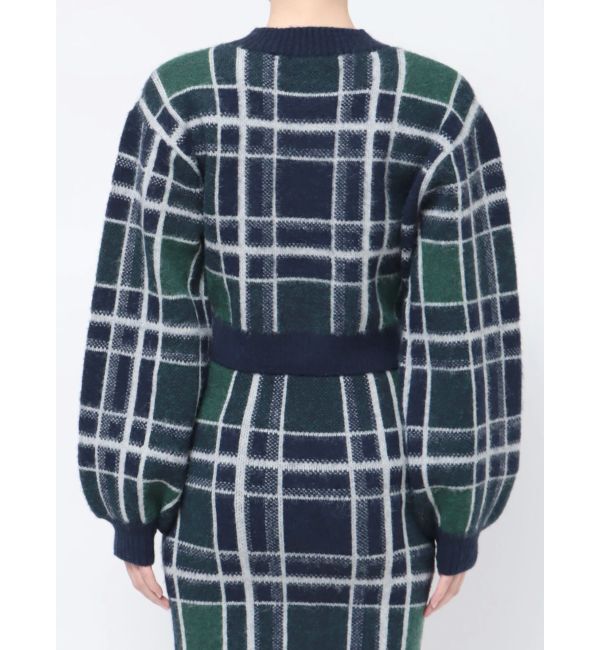 EMODA「ジャガードチェックニット」|ニット・セーター|