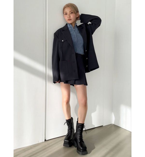 EMODA「プリーツミニスカート」|スカート|