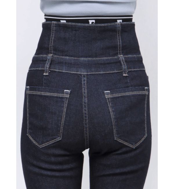 EMODA「【ELDER】SYMハイウエストデニム」|デニム|