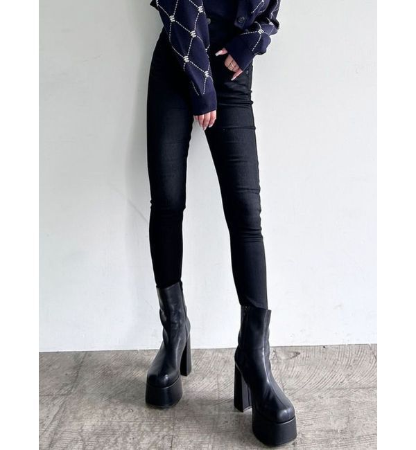 EMODA「【ELDER】SYMハイウエストデニム」|デニム|