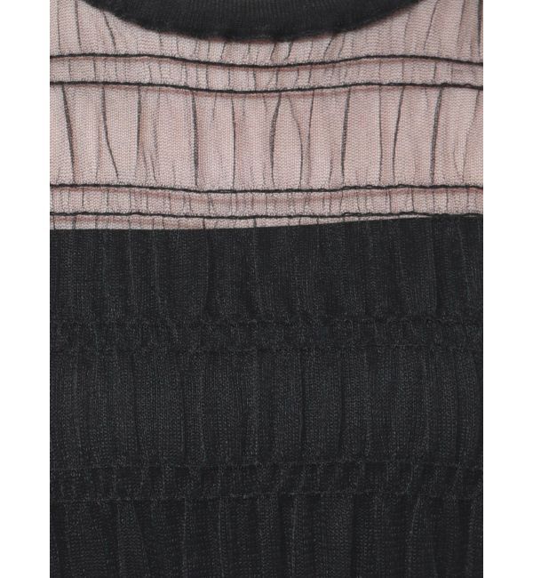 EMODA「シアーチュールニットタンクトップ」|タンクトップ|