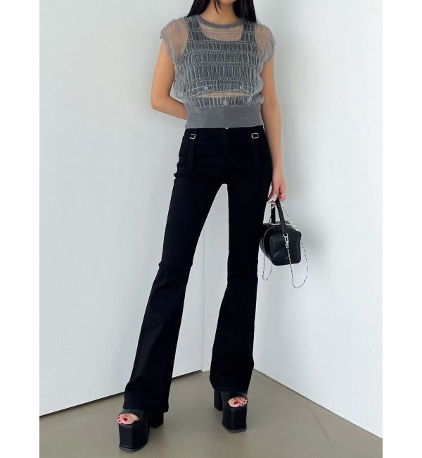 EMODA「シアーチュールニットタンクトップ」|タンクトップ|