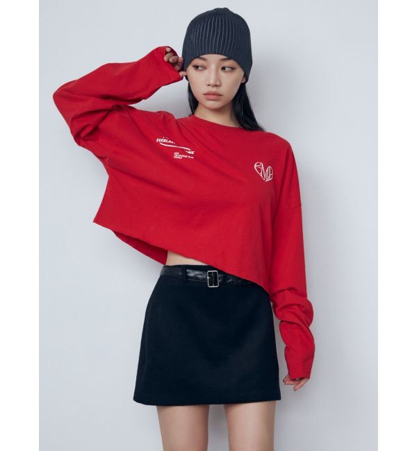 EMODA「マークユニットロングTシャツ」|Tシャツ・カットソー|