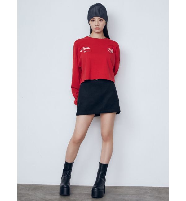 EMODA「マークユニットロングTシャツ」|Tシャツ・カットソー|