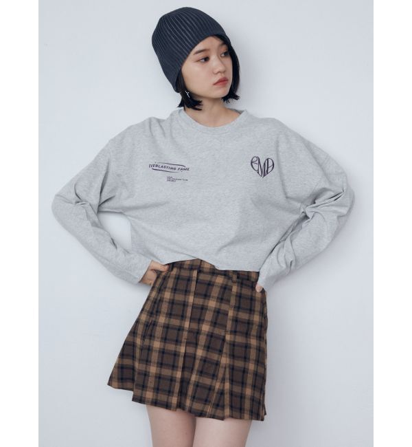 EMODA「マークユニットロングTシャツ」|Tシャツ・カットソー|