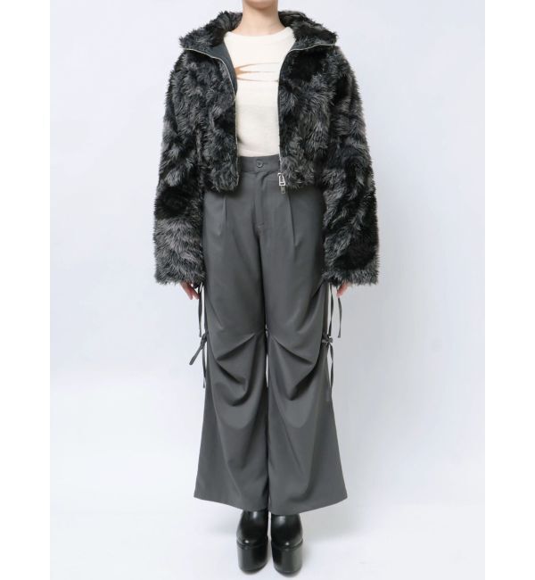 EMODA「2トーンボアブルゾン」|ブルゾン・スタジャン|