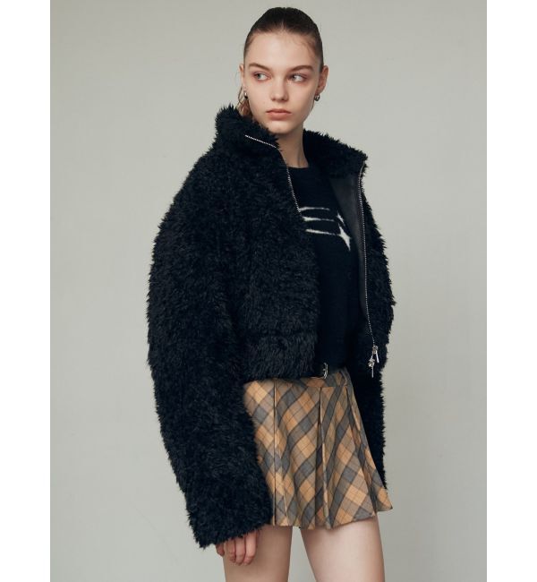 EMODA「2トーンボアブルゾン」|ブルゾン・スタジャン|