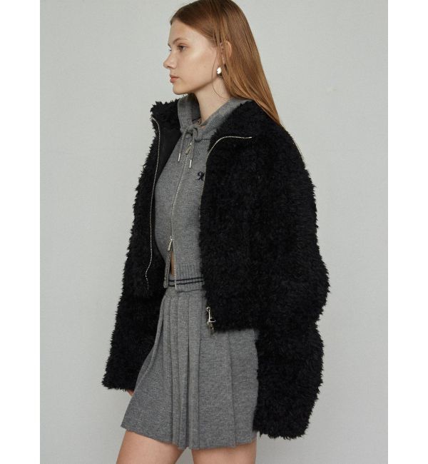 EMODA「2トーンボアブルゾン」|ブルゾン・スタジャン|