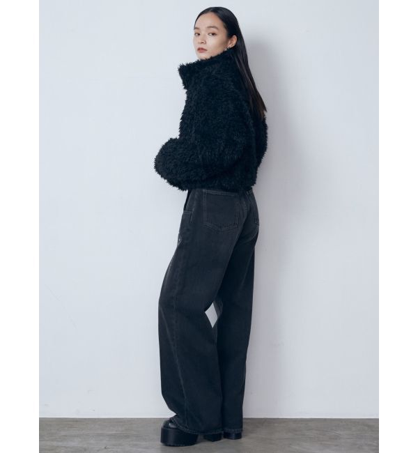 EMODA「2トーンボアブルゾン」|ブルゾン・スタジャン|