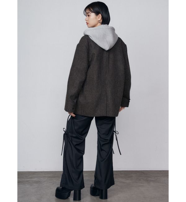 EMODA「サイドハンドリボンルーズパンツ」|その他|