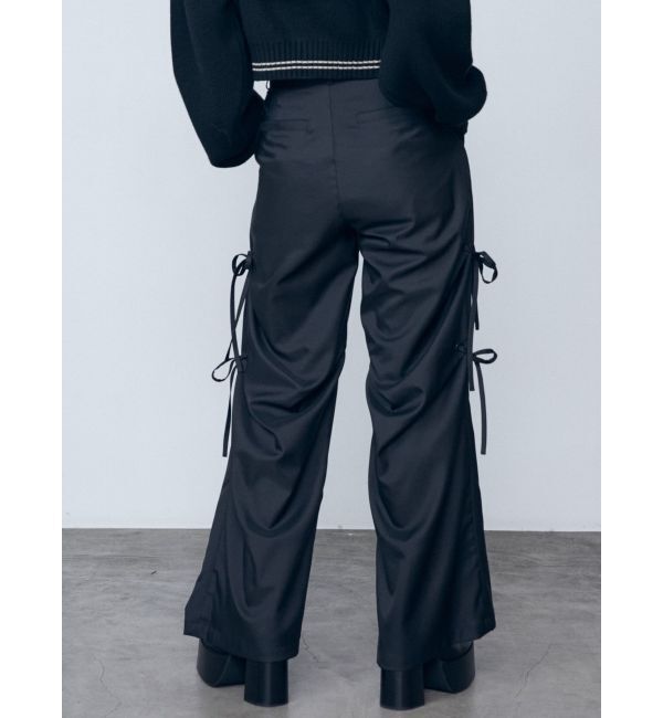 EMODA「サイドハンドリボンルーズパンツ」|その他|