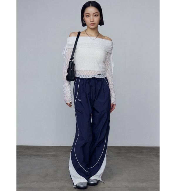 EMODA「レースオフショルダートップ」|Tシャツ・カットソー|