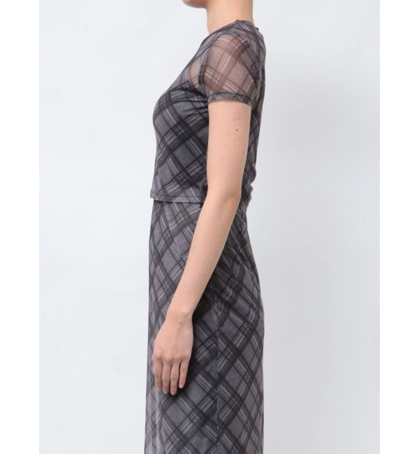 EMODA「フィットシアークロップトップ」|Tシャツ・カットソー|