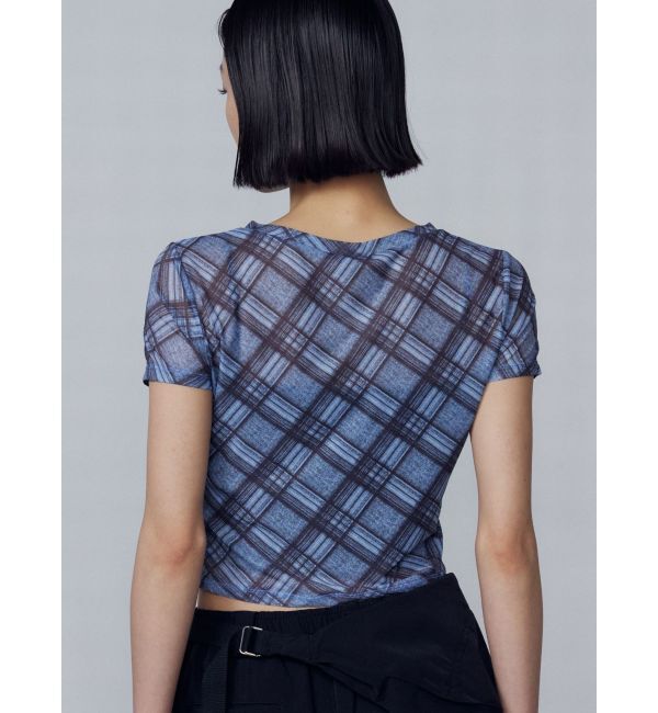 EMODA「フィットシアークロップトップ」|Tシャツ・カットソー|