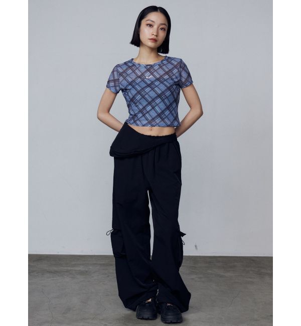 EMODA「フィットシアークロップトップ」|Tシャツ・カットソー|