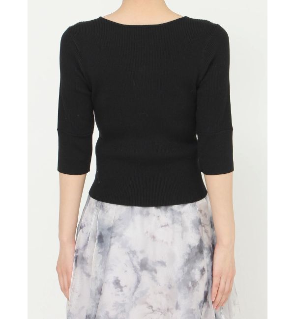 MERCURYDUO「フロントZIPニット」|ニット・セーター|