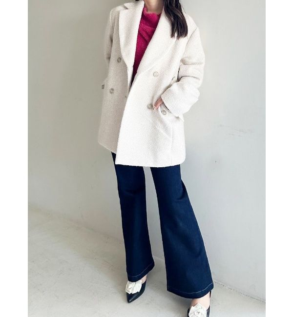 MERCURYDUO「ツイードオーバー2WAYジャケット」|その他|