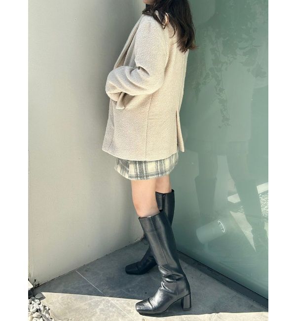 MERCURYDUO「ツイードオーバー2WAYジャケット」|その他|