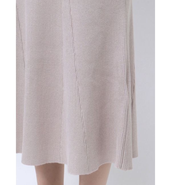 MERCURYDUO「ショルダーリボンニットワンピース」|ワンピース|