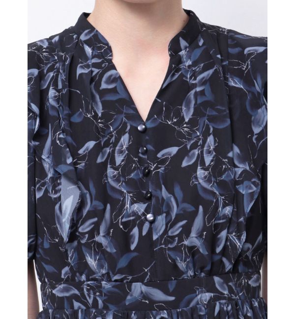 MERCURYDUO「プリーツティアードワンピース」|ワンピース|