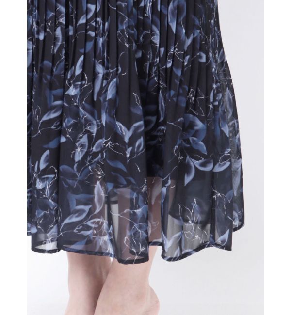 MERCURYDUO「プリーツティアードワンピース」|ワンピース|