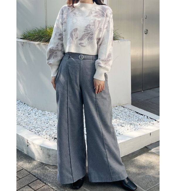 MERCURYDUO「ウールライクワイドパンツ」|その他|