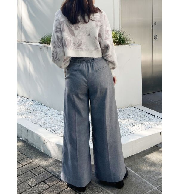 MERCURYDUO「ウールライクワイドパンツ」|その他|