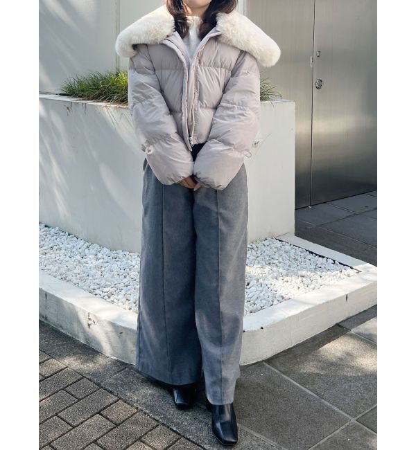 MERCURYDUO「ウールライクワイドパンツ」|その他|