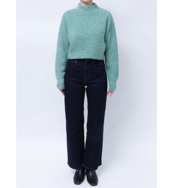 MERCURYDUO「フィルムシャギーボトルネックニット」|ニット・セーター|