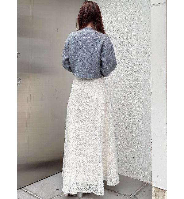 MERCURYDUO「フィルムシャギーボトルネックニット」|ニット・セーター|