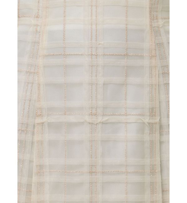 MERCURYDUO「オリジナルチュールチェックフレアスカート」|スカート|