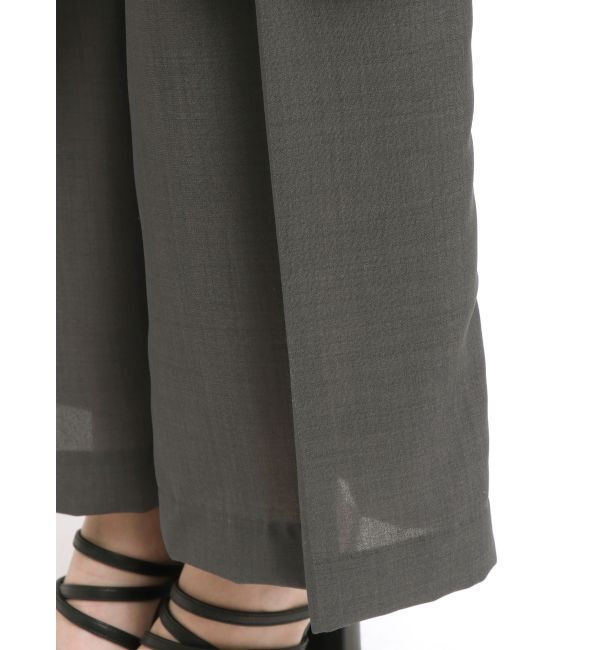 MERCURYDUO「【OUNNOUN】ラップスカートレイヤードパンツ」|その他|