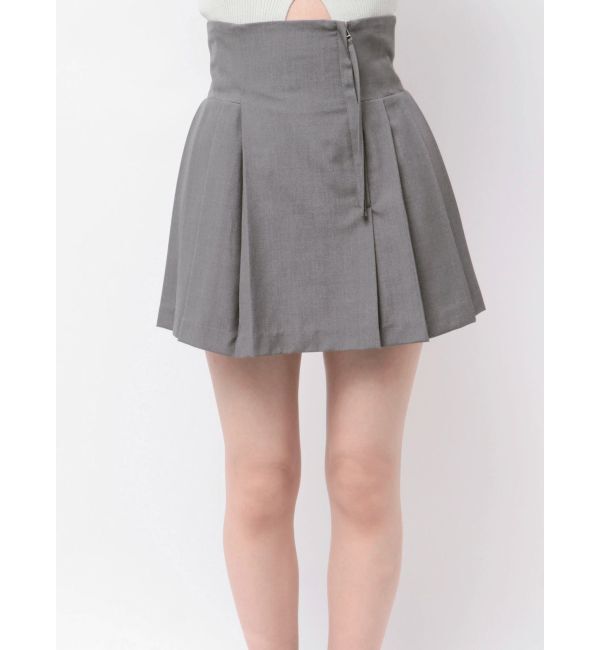 MERCURYDUO「プリーツミニスカパン」|スカート|