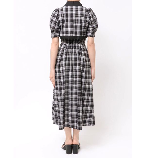 MERCURYDUO「レイヤード風シャツワンピース」|ワンピース|