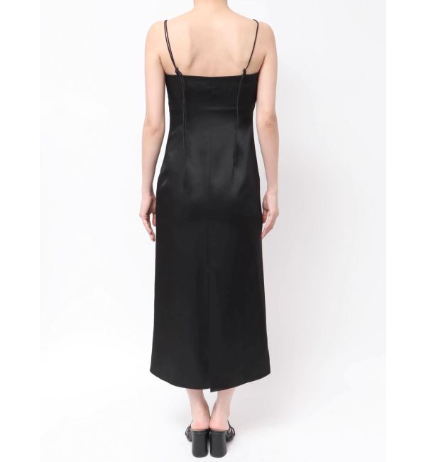 MERCURYDUO「サテンキャミナローワンピース」|ワンピース|