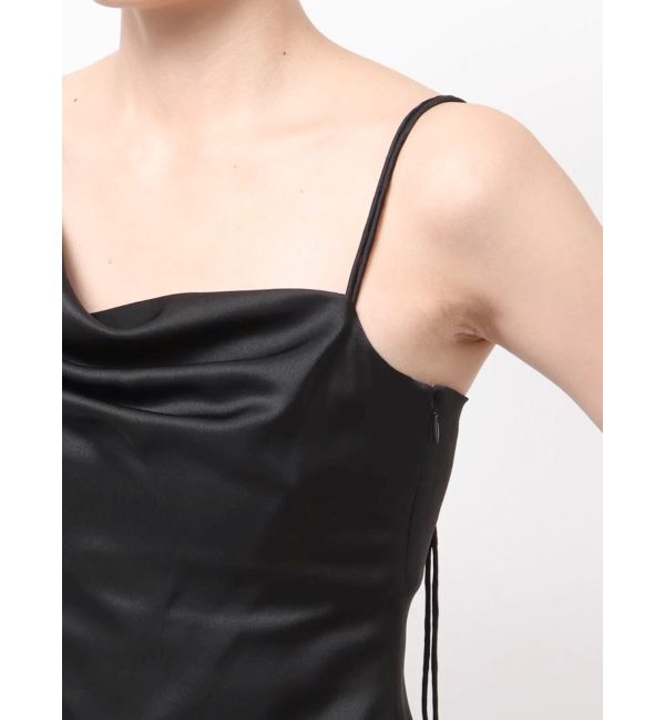 MERCURYDUO「サテンキャミナローワンピース」|ワンピース|