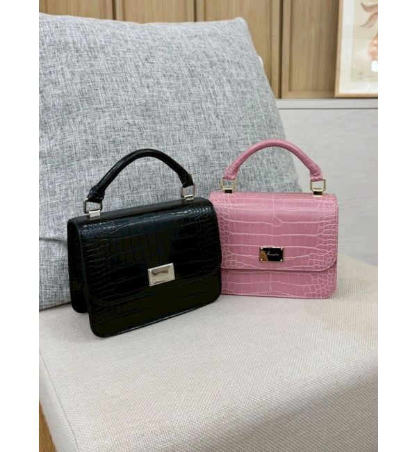 MERCURYDUO「クロコミニバッグ」|ハンドバッグ|