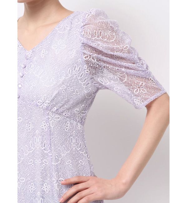 MERCURYDUO「レースナローマーメイドワンピース」|ワンピース|