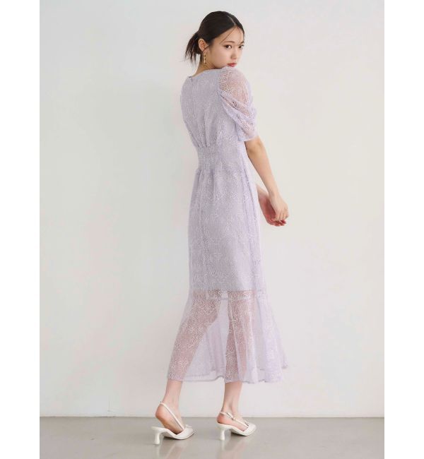 MERCURYDUO「レースナローマーメイドワンピース」|ワンピース|