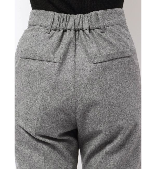 MERCURYDUO「ウールライクセンタープレスワイドパンツ」|その他|