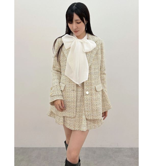 MERCURYDUO「【セットアップ着用可】バックZIPミニスカパン」|スカート|