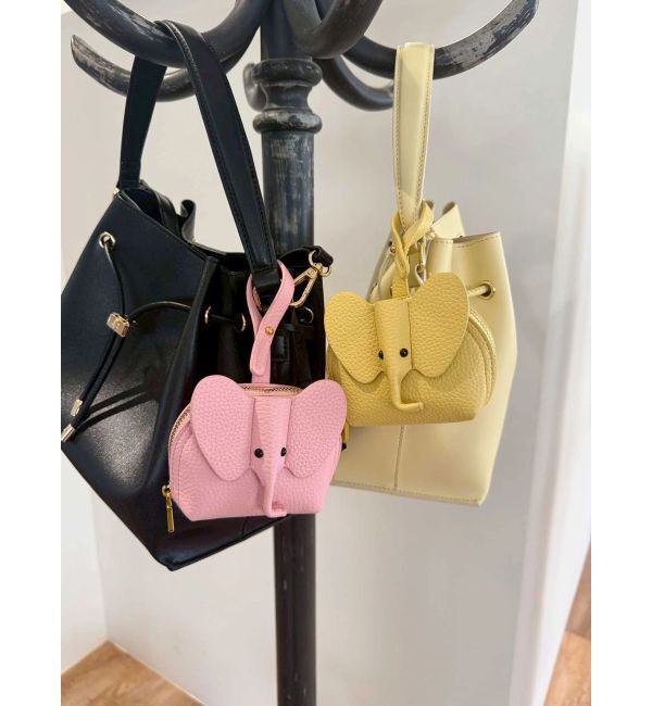 MERCURYDUO「エレファントミニバッグチャーム」|チャーム・キーホルダー|