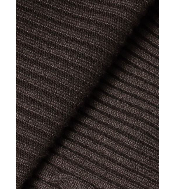 MERCURYDUO「ケーブルパネルハイネックニット」|ニット・セーター|