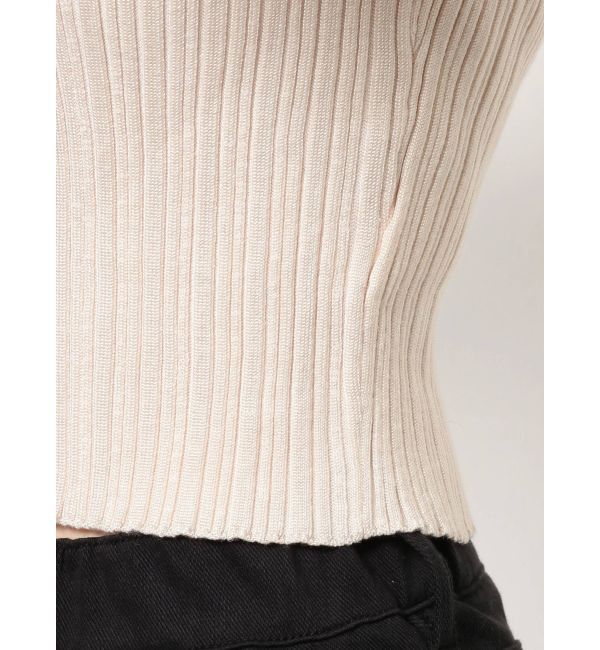 MURUA「ディープバックオープンデザインニット」|ニット・セーター|