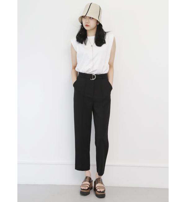 MURUA「センタープレステーパードパンツ」|その他|