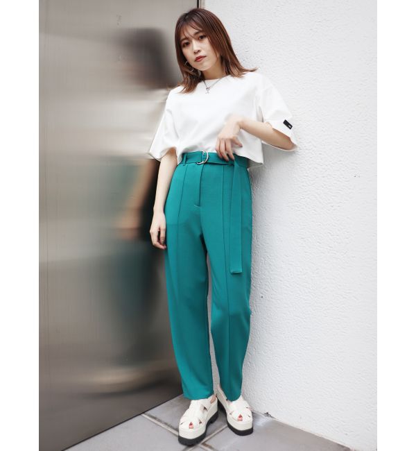 MURUA「センタープレステーパードパンツ」|その他|