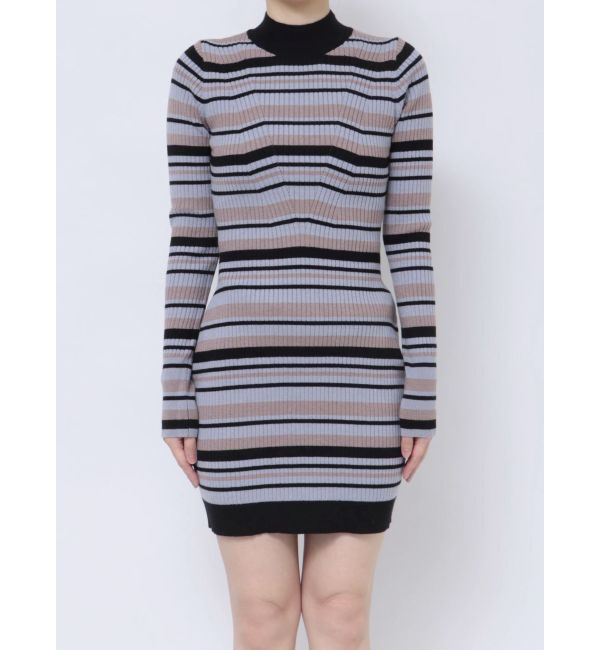 MURUA「ボトルネックニットミニワンピース」|ワンピース|