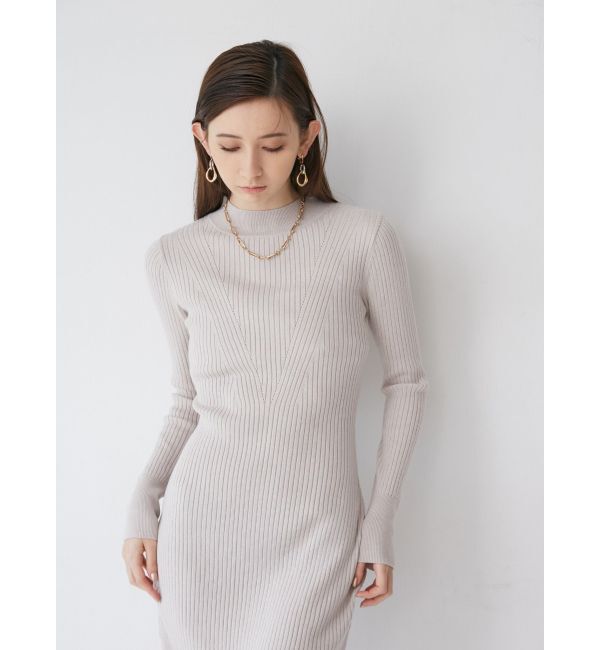 MURUA「ボトルネックニットミニワンピース」|ワンピース|