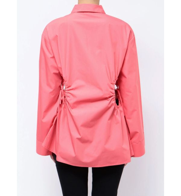 MURUA「サイドホールギャザーシャツ【WEB限定】【ブラウス】」|シャツ・ブラウス|